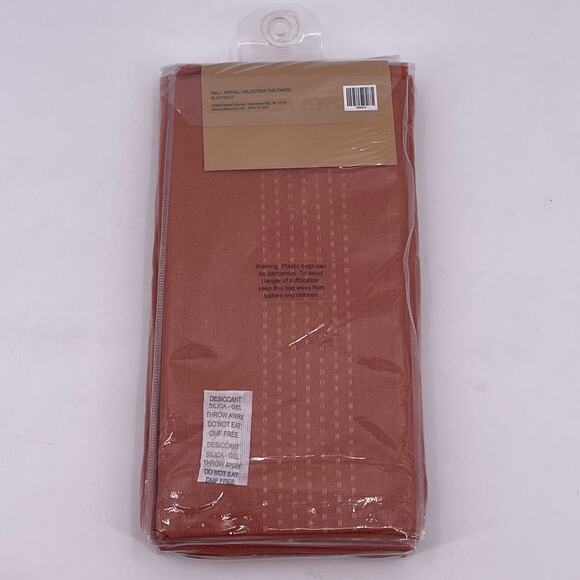 Robert Stanley Fabric Napkins Rustic Orange JoyFall Set of 4 Item #HL9175637 NEW - Picture 2 of 5